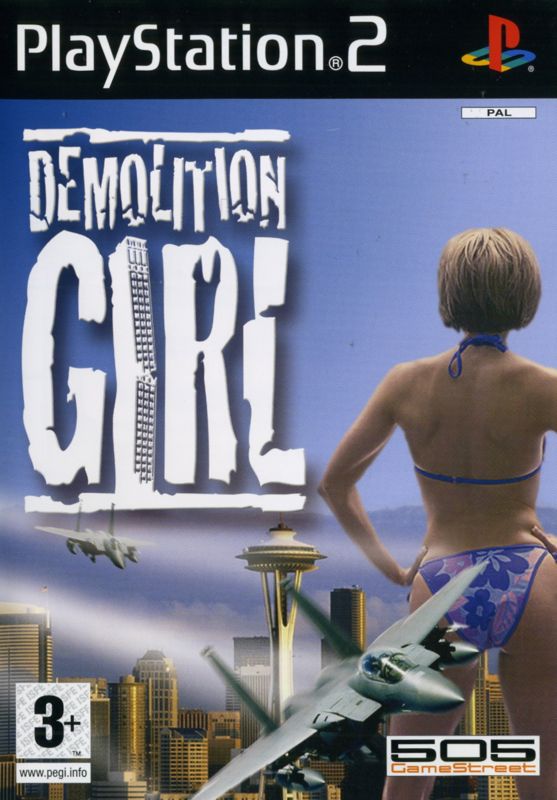 Demolition Girl box art for Playstation 2